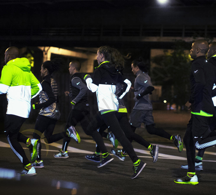The essential goods for night running: reflective clothing